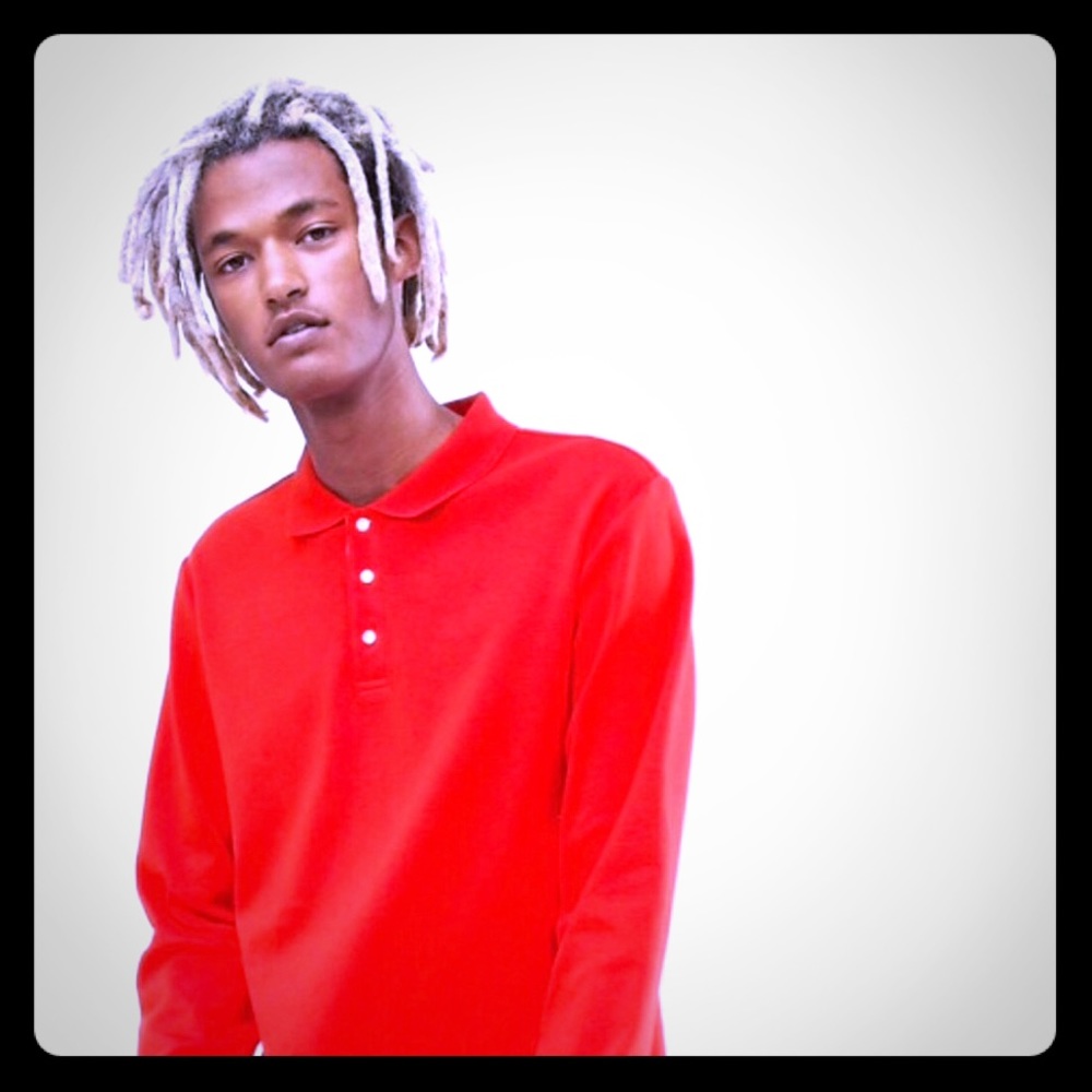 ASOS RED Collared Long Sleeve Shirt
